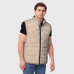 Мужской жилет Песочная текстура, цвет: 3D-черный — фото 2
