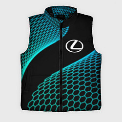 Мужской жилет Lexus electro hexagon, цвет: 3D-черный