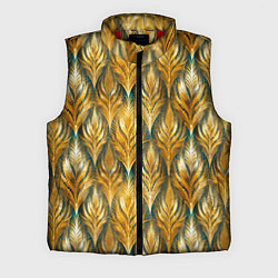 Мужской жилет Золото осени травинки