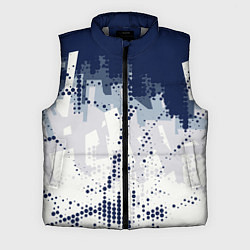 Мужской жилет Яркий абстрактный узор для спорта, цвет: 3D-светло-серый