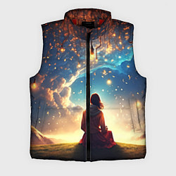 Мужской жилет Небесный пейзаж - сюрреализм
