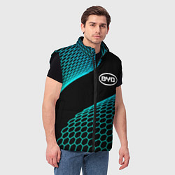 Мужской жилет BYD electro hexagon, цвет: 3D-черный — фото 2