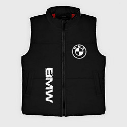 Мужской жилет BMW logo white auto