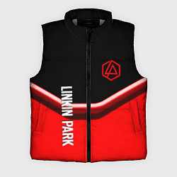 Мужской жилет Linkin park geometry line steel, цвет: 3D-светло-серый