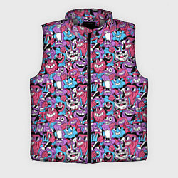 Мужской жилет Смеющиеся монстры, цвет: 3D-светло-серый