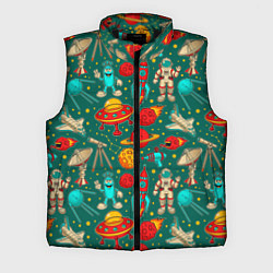 Мужской жилет Космические персонажи
