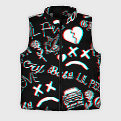 Мужской жилет Lil Peep logo glitch