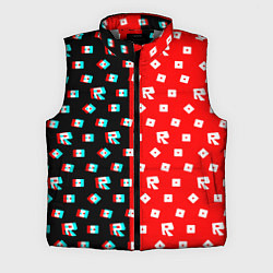 Мужской жилет Roblox glitch pattern, цвет: 3D-светло-серый