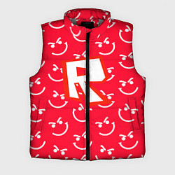 Мужской жилет Roblox smile pattern, цвет: 3D-светло-серый