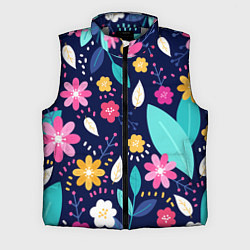 Мужской жилет Абстракция цветочный фон