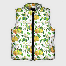 Мужской жилет Груши и цветы