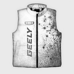 Мужской жилет Geely - white gradient по-вертикали