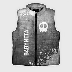 Мужской жилет Babymetal - grey gradient вертикально