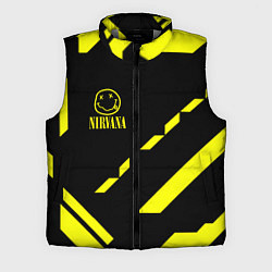 Мужской жилет Nirvana geometry yellow