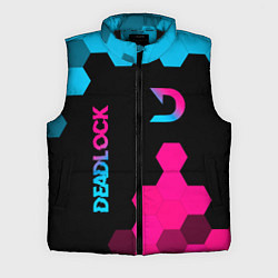 Мужской жилет Deadlock - neon gradient вертикально, цвет: 3D-черный