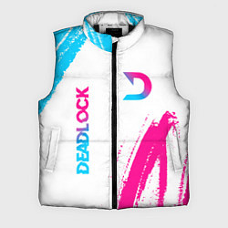 Мужской жилет Deadlock neon gradient style вертикально