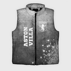 Мужской жилет Aston Villa - grey gradient вертикально