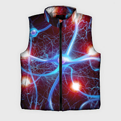 Мужской жилет Нейронная сеть - аксоны, цвет: 3D-светло-серый