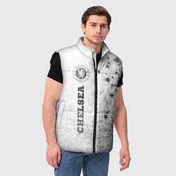 Мужской жилет Chelsea - white gradient по-вертикали, цвет: 3D-черный — фото 2