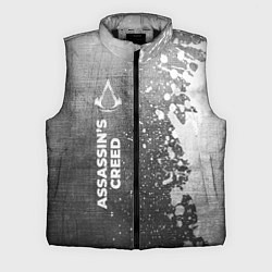 Мужской жилет Assassins Creed - grey gradient по-вертикали, цвет: 3D-черный