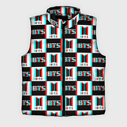 Мужской жилет BTS glitch pattern