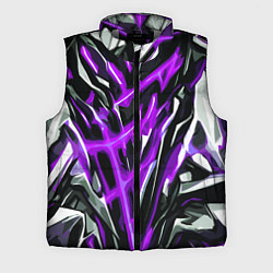 Мужской жилет Фиолетовая энергетическая абстракция