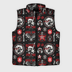 Мужской жилет High voltage rock and roll forever