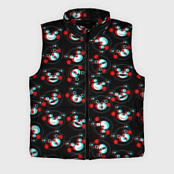 Мужской жилет Монокума глитч, цвет: 3D-красный