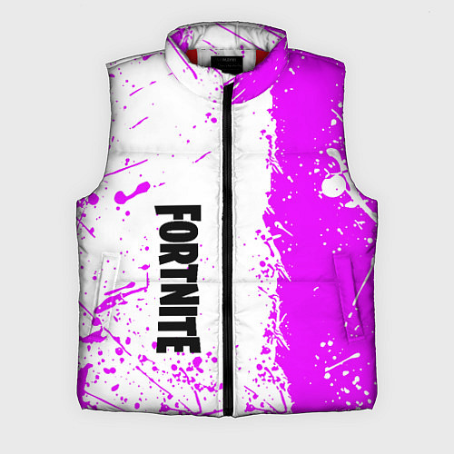 Мужской жилет Fortnite pink color / 3D-Красный – фото 1