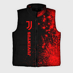 Мужской жилет Juventus - red gradient по-вертикали, цвет: 3D-черный