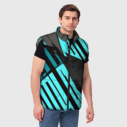 Мужской жилет Спортивный динамичный, цвет: 3D-светло-серый — фото 2