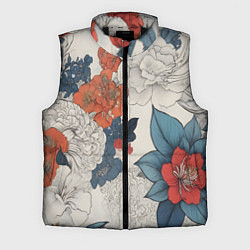 Мужской жилет Очень красивый узор в виде татуировки, цвет: 3D-черный