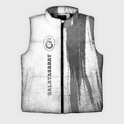 Мужской жилет Galatasaray - white gradient по-вертикали