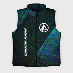 Мужской жилет Linkin Park 2024 glitch blue