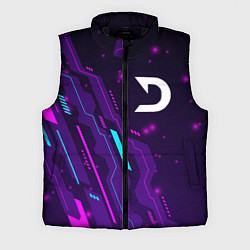 Мужской жилет Deadlock neon gaming, цвет: 3D-черный