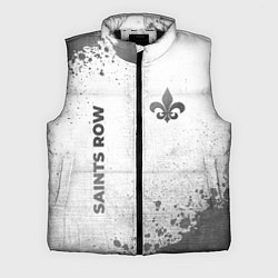 Мужской жилет Saints Row - white gradient вертикально