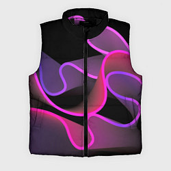 Мужской жилет Линейная геометрия, цвет: 3D-черный