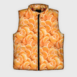 Мужской жилет Паттерн дольки мандарин, цвет: 3D-красный