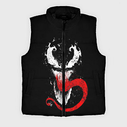 Мужской жилет Лицо Венома, цвет: 3D-черный