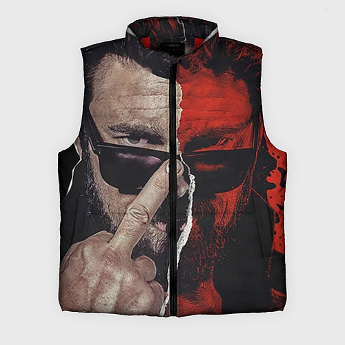 Мужской жилет Между добром и злом / 3D-Красный – фото 1