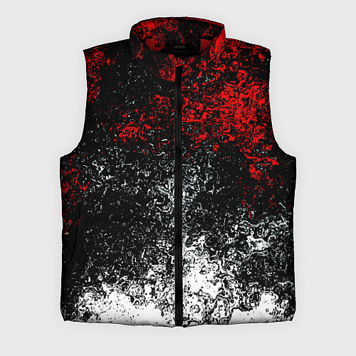 Мужской жилет Краски брызги / 3D-Красный – фото 1