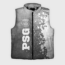 Мужской жилет PSG - grey gradient по-вертикали