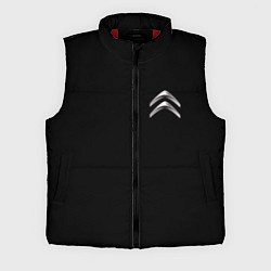 Мужской жилет Citroen logo auto, цвет: 3D-красный