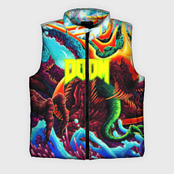Мужской жилет Doom monster mars, цвет: 3D-светло-серый