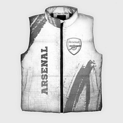Мужской жилет Arsenal - white gradient вертикально