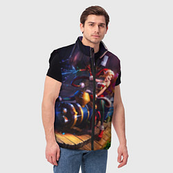 Мужской жилет Elf Jinx, цвет: 3D-черный — фото 2