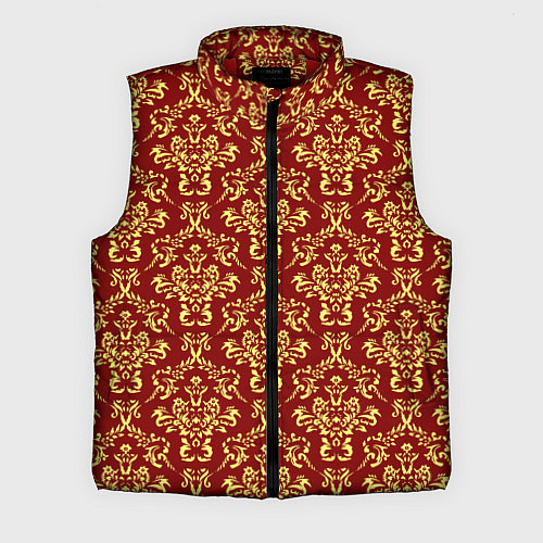 Мужской жилет Викторианский колорит / 3D-Красный – фото 1