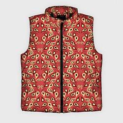Мужской жилет Индийский платок, цвет: 3D-черный
