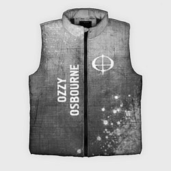Мужской жилет Ozzy Osbourne - grey gradient вертикально