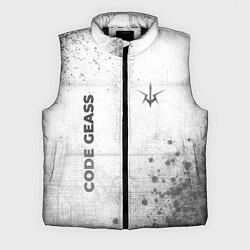Мужской жилет Code Geass - white gradient вертикально